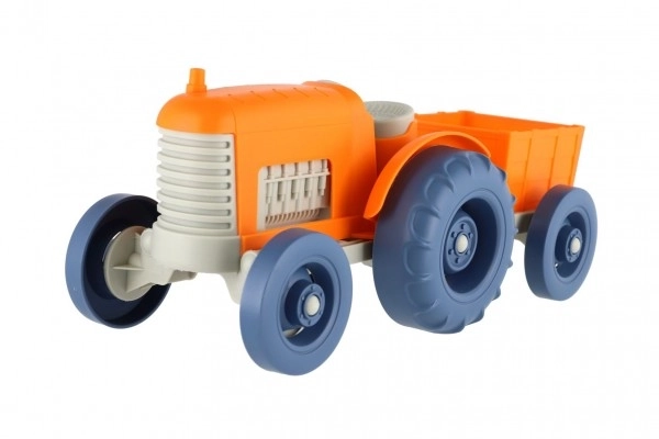 Kunststof trekker met aanhanger 31 cm