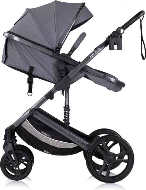 Combinatie kinderwagen Amore 2-in-1 Wolkengrijs