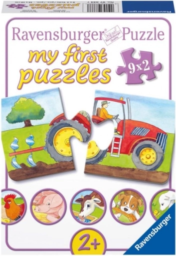 First puzzles for children from 2 years