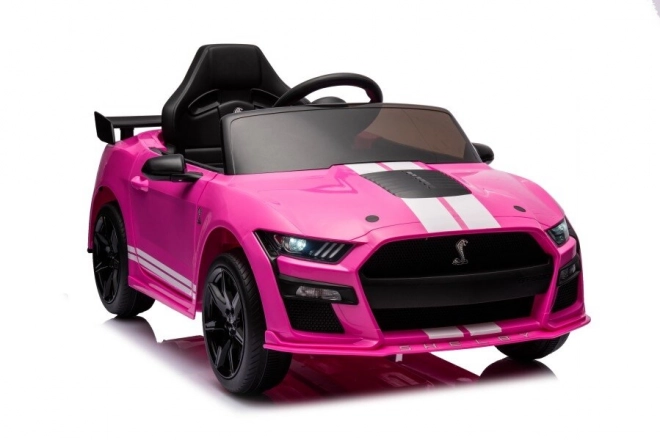 Ford Mustang GT500 Shelby mit Batterie – Rosa