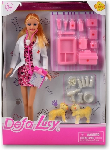Doll Lucy Veterinarian Pink
