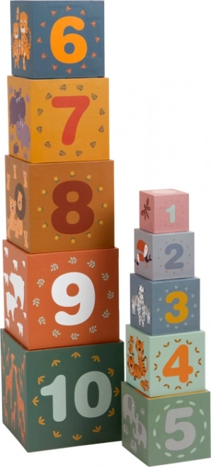 Apprendre en jouant les chiffres 1–10 et les animaux