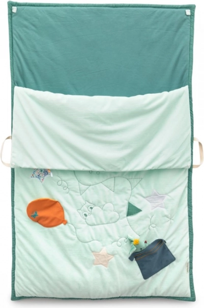Transformation en sac de couchage confortable