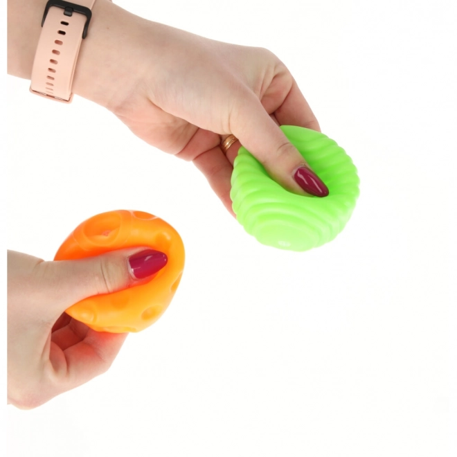 Zachte sensorische ballen 6 stuks