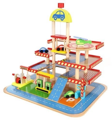 Houten parkeergarage