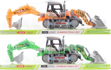 Bauplastik-Traktor für Kinder
