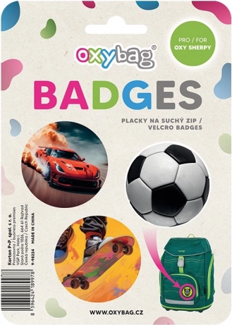 Set 4-delig OXY Sherpy – voetbalthema
