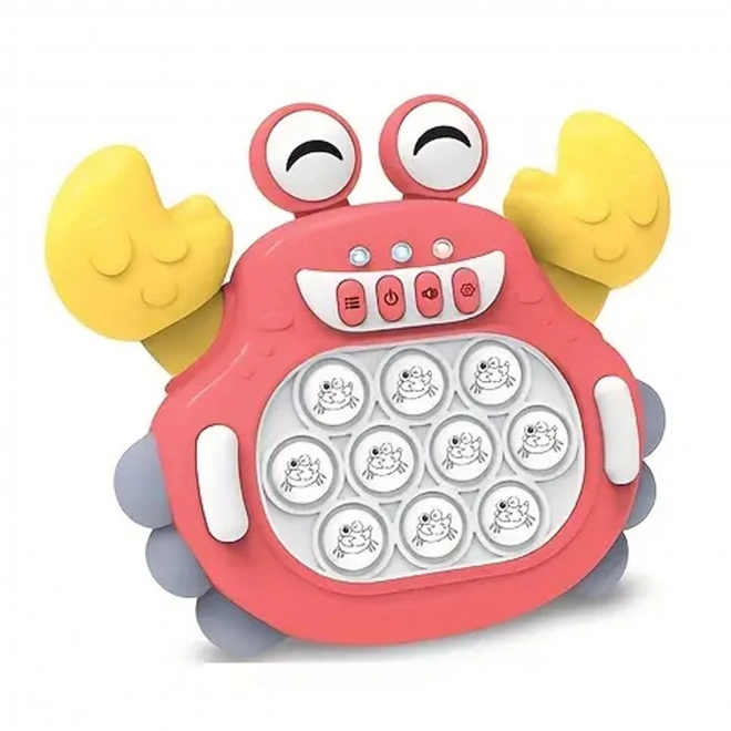 Elektronisch antistress spel Pop It krab rood