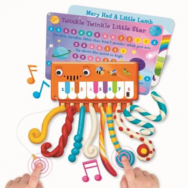 Piano pour enfants en pâte à modeler 4M