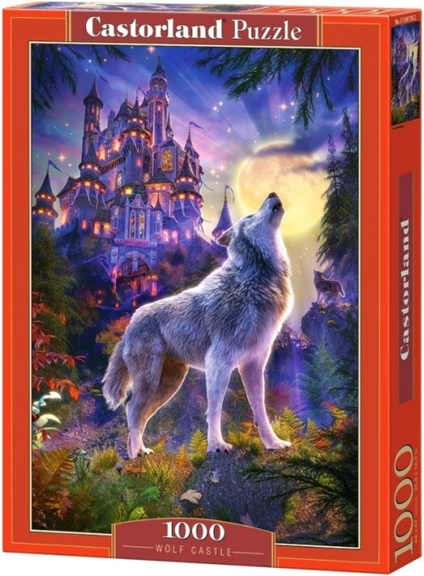 Puzzle 1000 Pieces - Wolf and Castle