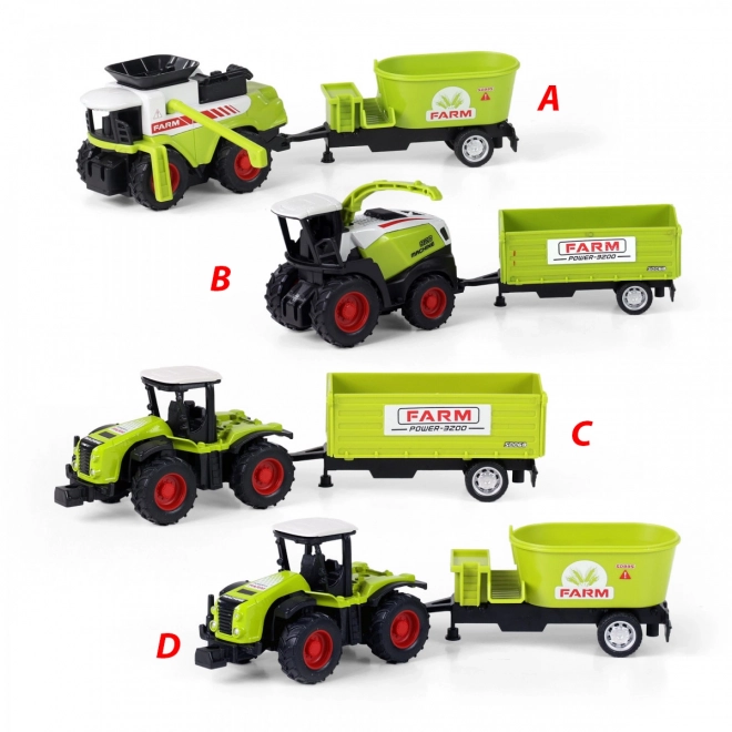 Tracteur avec remorque de la collection Ma petite ferme