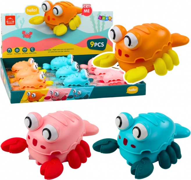 Interactieve bewegende krab voor kinderen