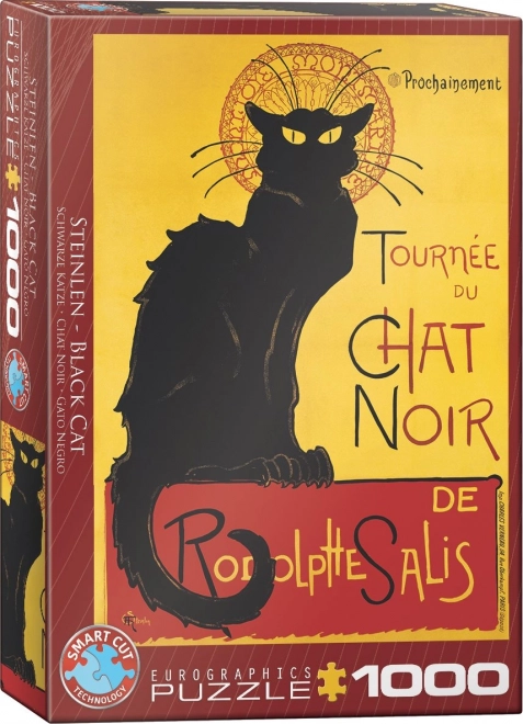 Puzzel Kabaret Le Chat noir - poster 1000 stukjes