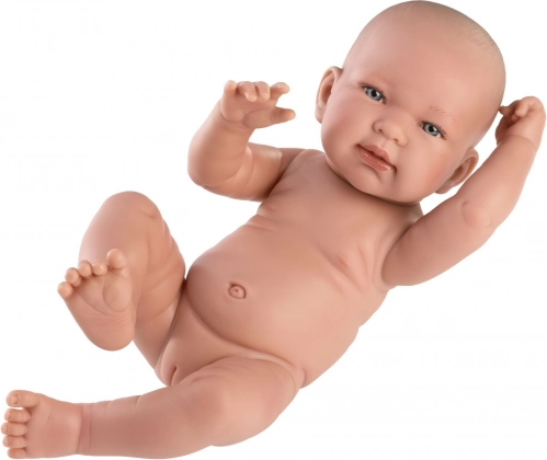 Llorens 73802 NIEUW GEBOREN MEISJE - realistische pop baby met volledig vinyllichaam - 40 cm