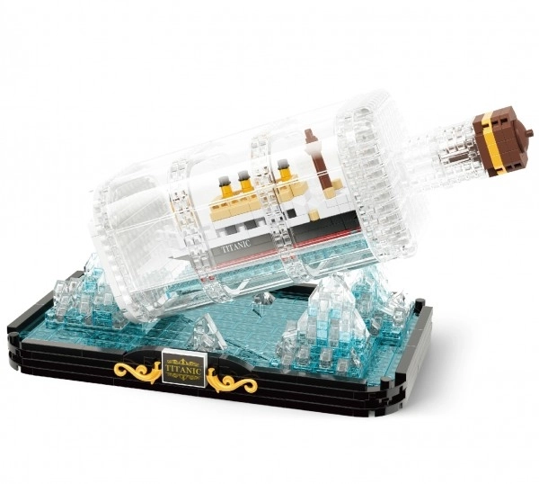 Bouwset KOCO Titanic in een fles