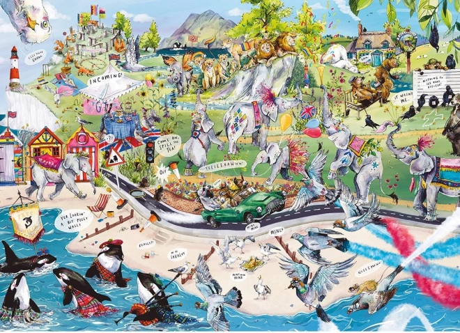 Gibsons Leuk Kudden Puzzel 1000 Stukken