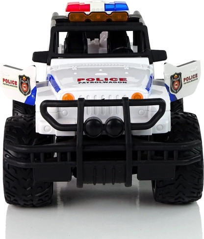 Realistic Police Jeep