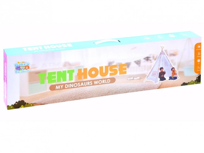Kinder Tipi-Zelt Lustige Eulen