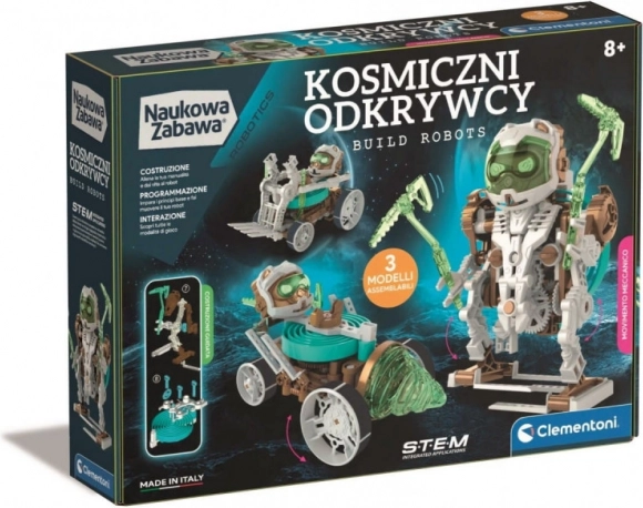 Explorateurs cosmiques 3‑en‑1 – kit de construction robotique