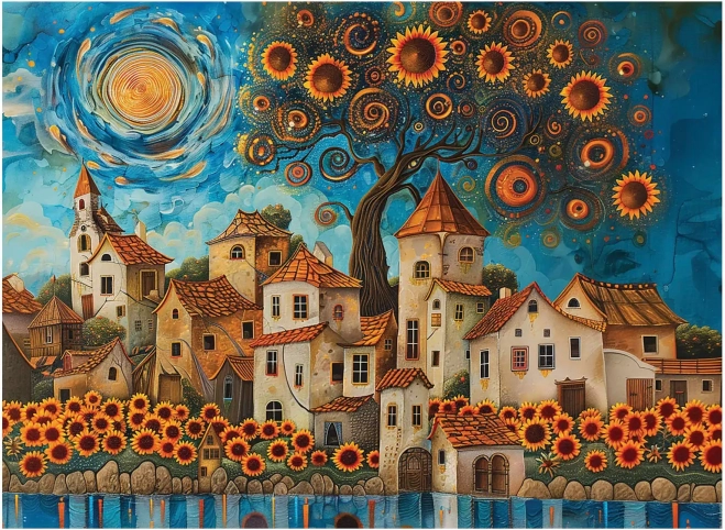 Puzzle Tournesols 1000 pièces