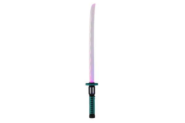 Leuchtendes Kunststoff-Samuraischwert 73 cm