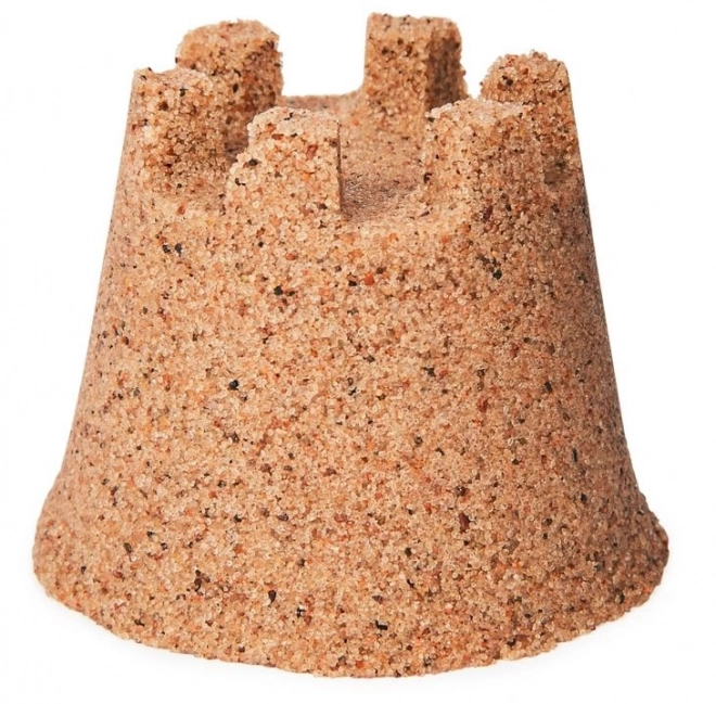 Kinetisch zand kleine emmer met vloeibaar zand