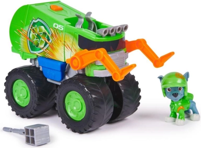 Toy Truck with Big Wheels
