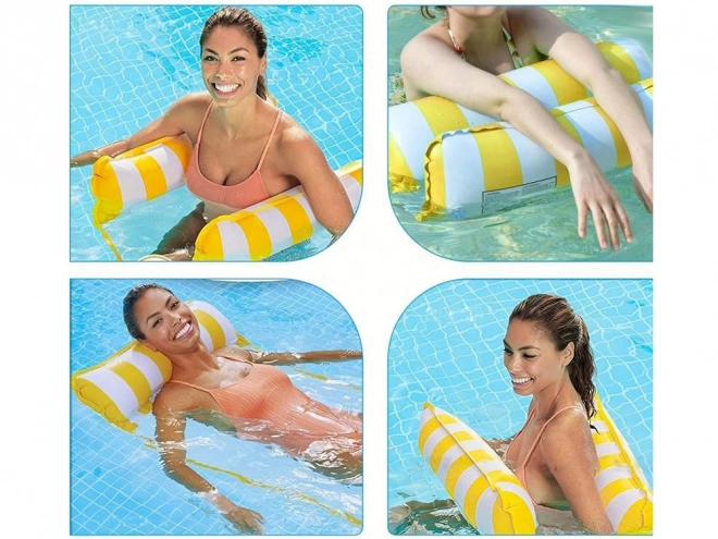 Matelas gonflable hamac pour piscine et plage