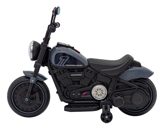 Motorrad Chopper FASTER – Grau