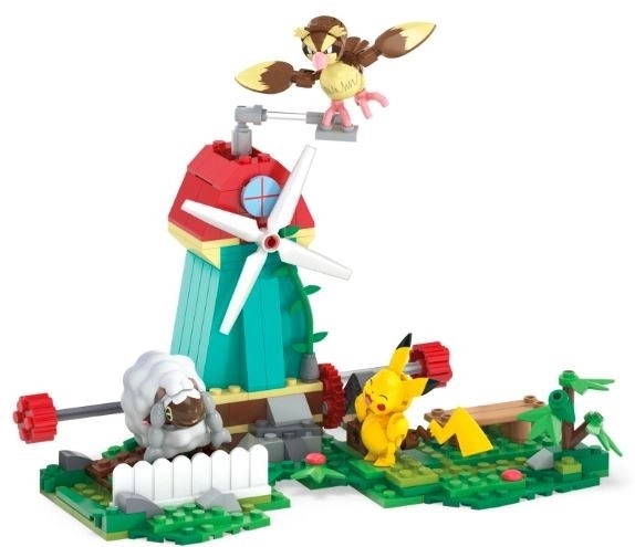 Bouwset Pokémon landelijke windmolen
