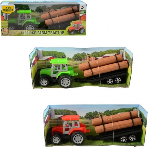 Tractor with Inertia Trailer
