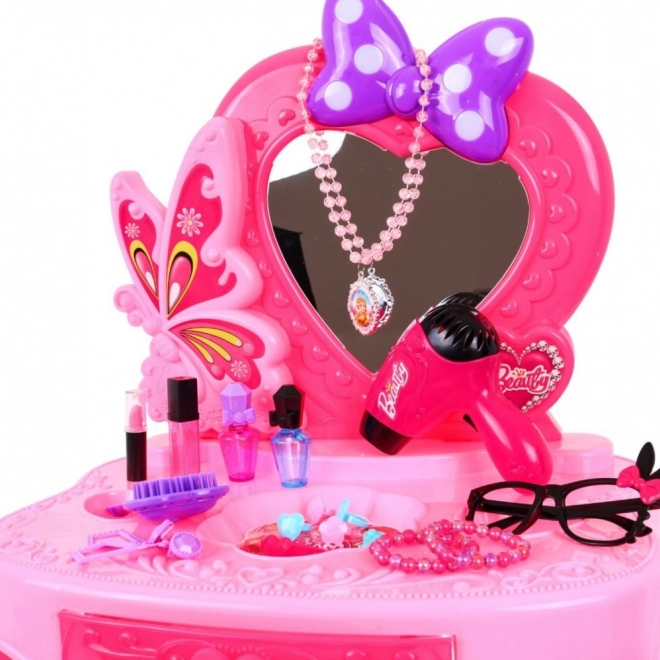 Complete set of accessories and storage drawer