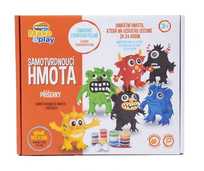 MODELO Zelfhardende klei - monstertjes