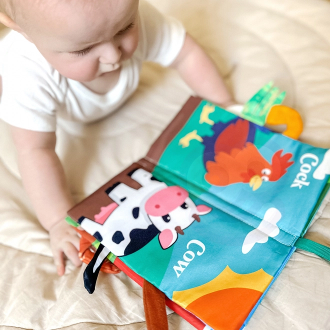 Boek van dierlijke staarten stoffen WOOPIE