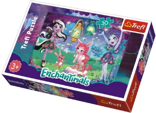 puzzle enchantimals monde magique 30 pièces