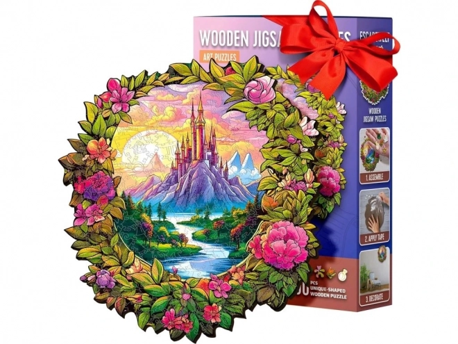 Magischer Wald 200-teilige Holzpuzzle