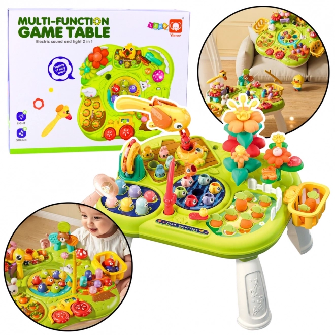 Table éducative interactive multifonctionnelle pour enfants