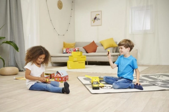 Ensemble avec véhicule DHL 25 cm City