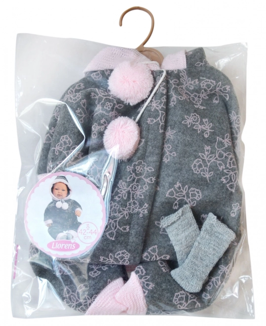 Kleidung für Puppenbaby Llorens 43–44 cm