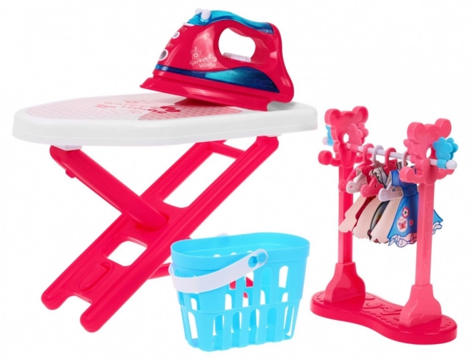 Interactieve kindersetje voor strijken met stoom