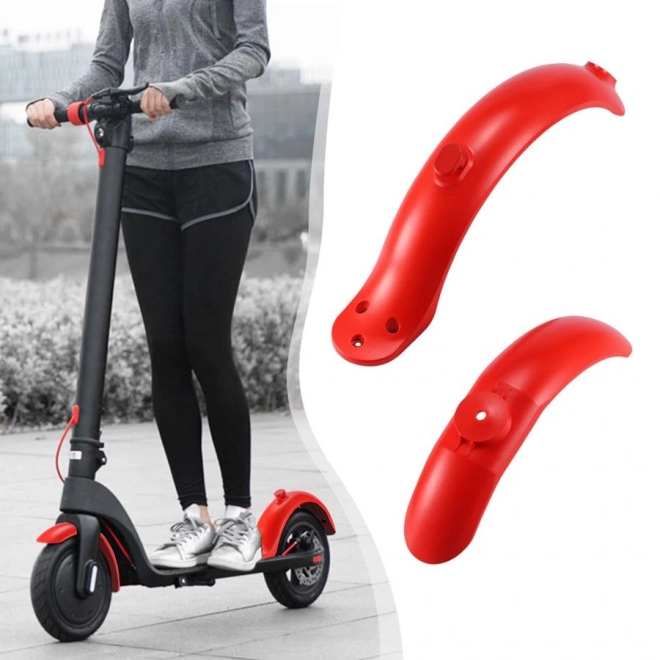 Fenderset voor Xiaomi M365/PRO step - rood