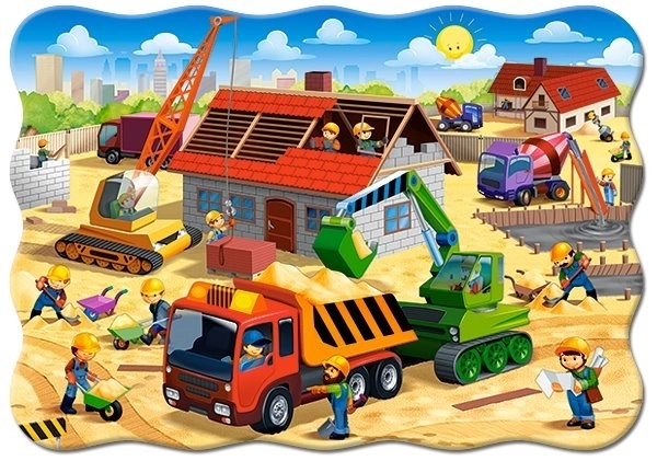 Puzzle Bau und Entwicklung 30 Teile