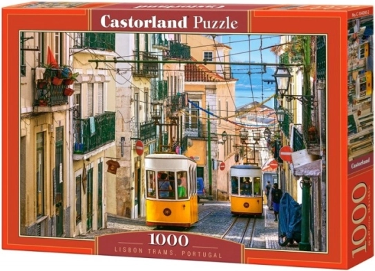 Puzzle 1000 pièces Tramways de Lisbonne Portugal