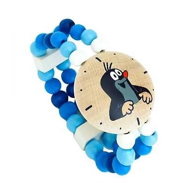 Detoa Horloge met de Mol blauw