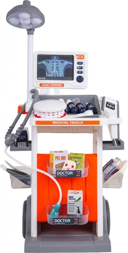 Mobile cart with smart organization