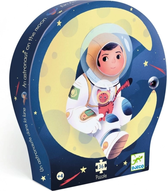 Puzzle Astronaut on the Moon 36 Pieces