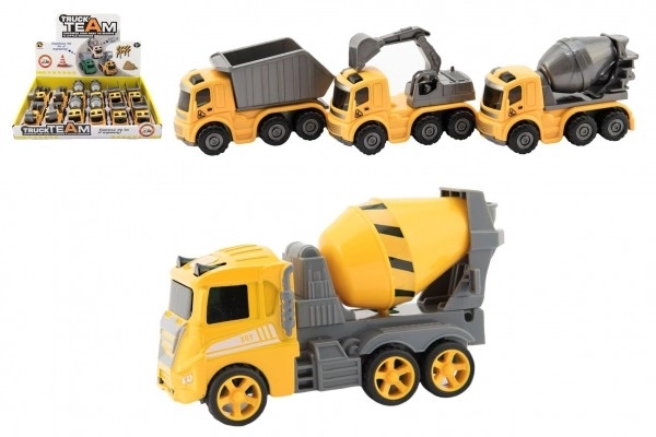 Bouwvoertuig met traagheidsmotor - 10 cm