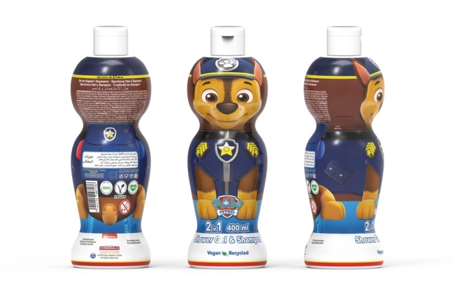 Paw Patrol Chase shower gel and shampoo 400 ml
