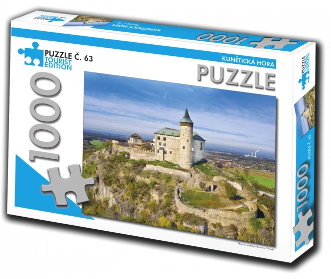 Toeristische editie puzzel Kunětická hora 1000 stukjes