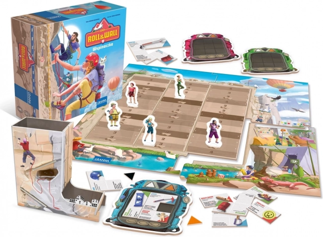 Roll & Wall – snel familie dobbel-racespel